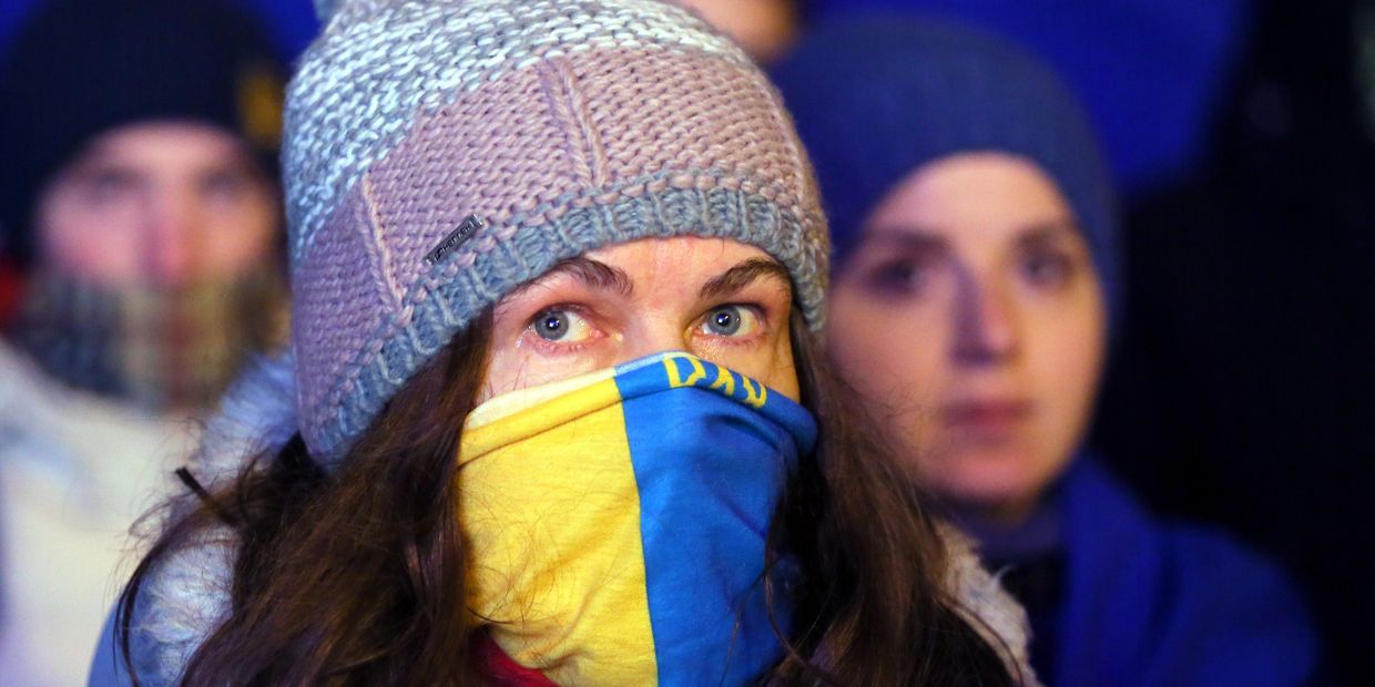 Акция протеста оппозиции в Киеве