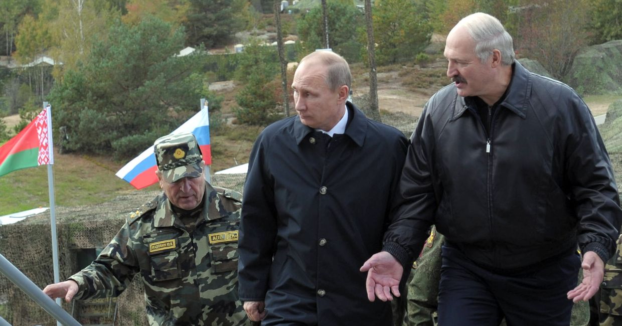 Рабочая поездка В.Путина в Белоруссию