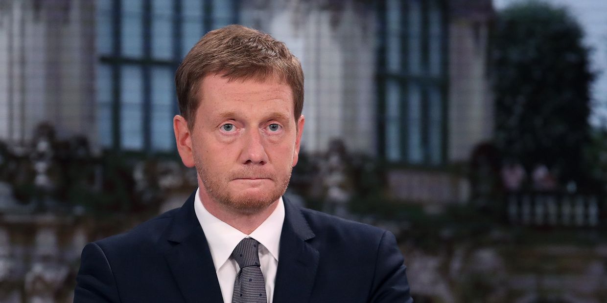 Премьер-министр Саксонии Михаэль Кречмер