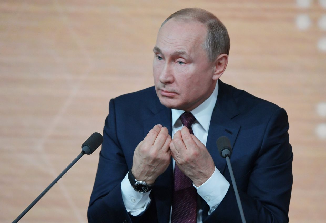 Ежегодная большая пресс-конференция президента РФ В. Путина
