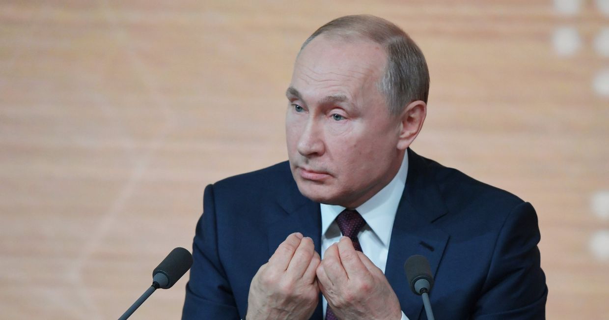 Ежегодная большая пресс-конференция президента РФ В. Путина