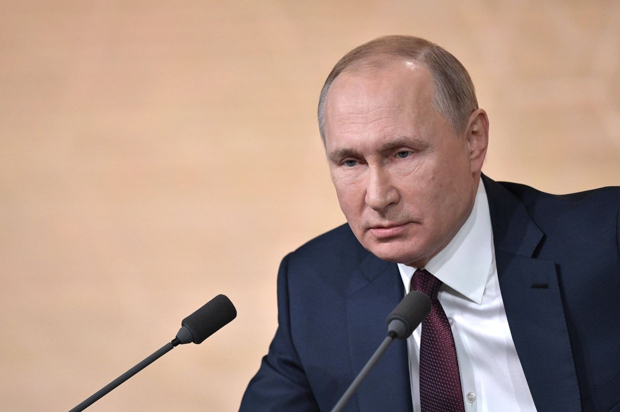 Ежегодная большая пресс-конференция президента РФ В. Путина