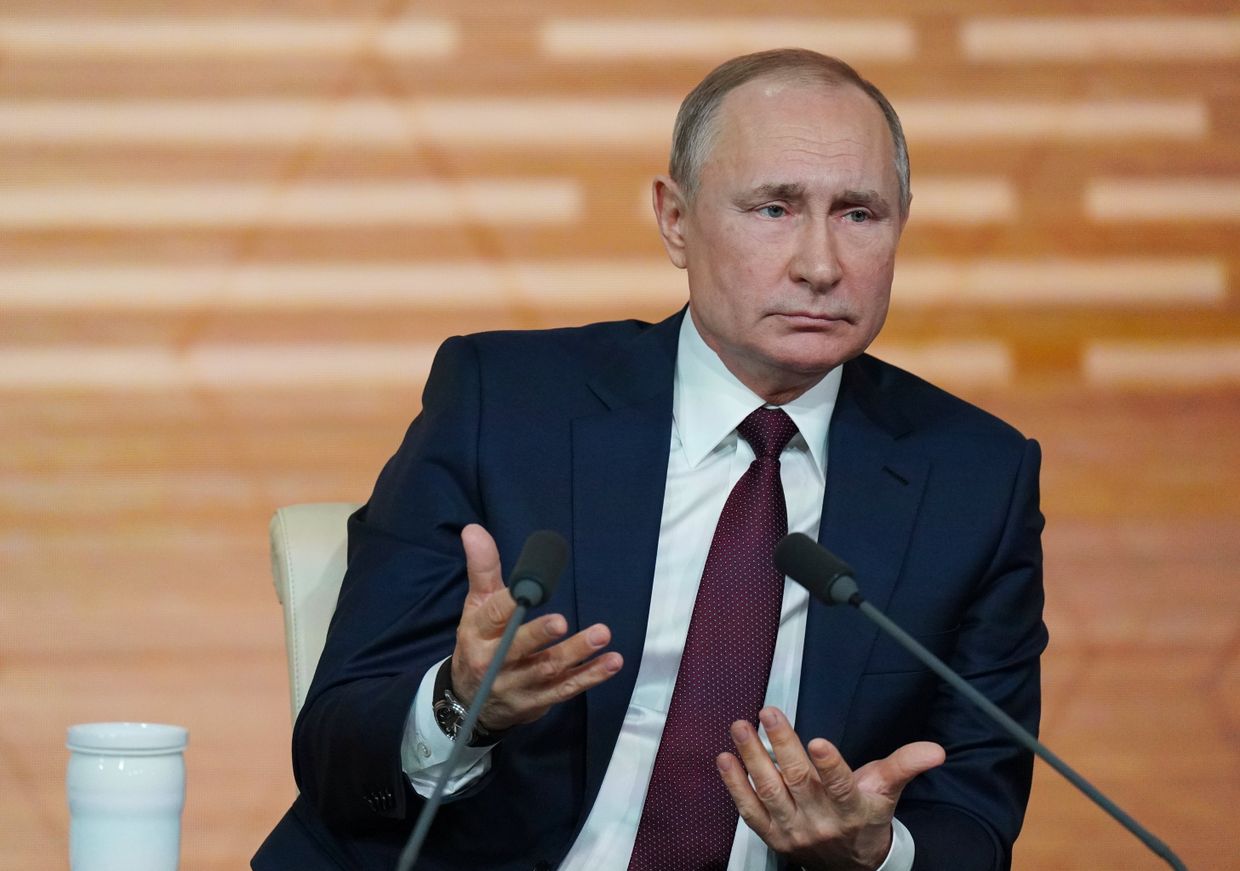 Ежегодная большая пресс-конференция президента РФ В. Путина