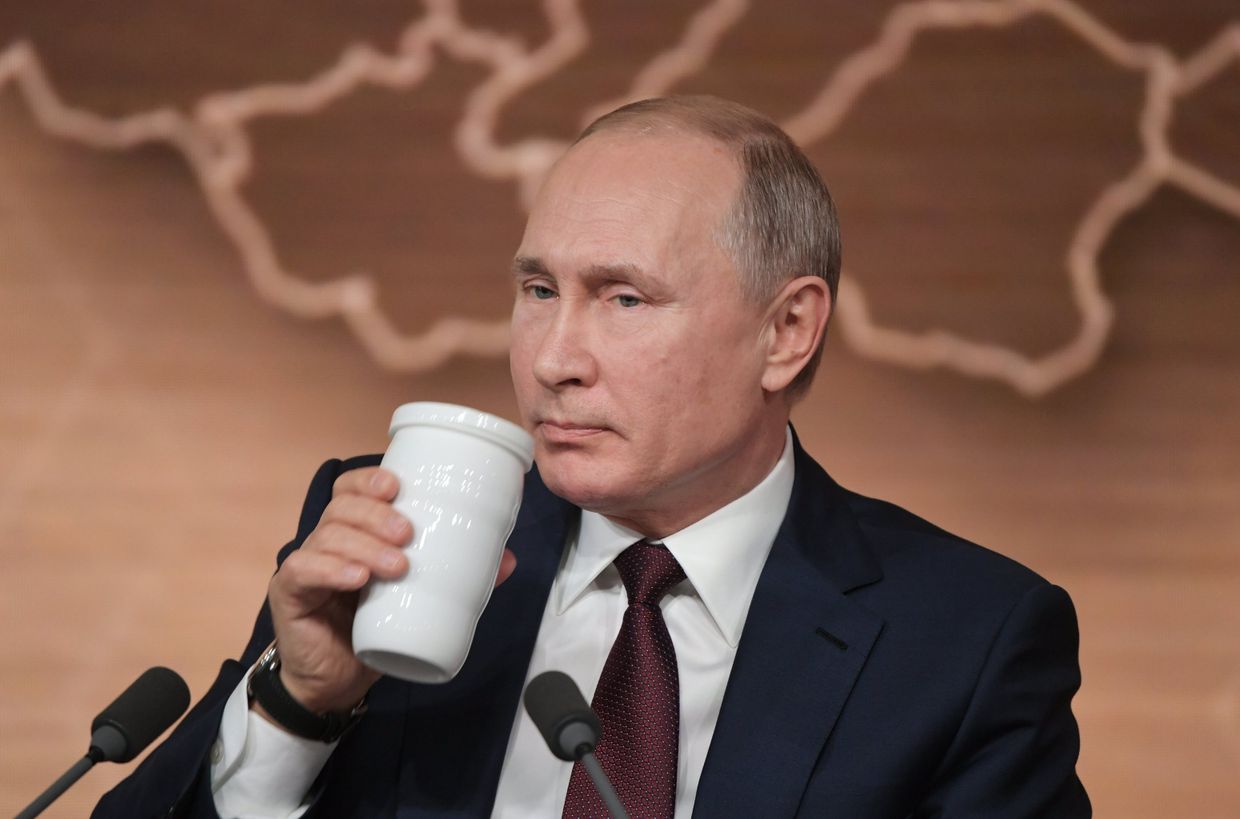 Ежегодная большая пресс-конференция президента РФ В. Путина