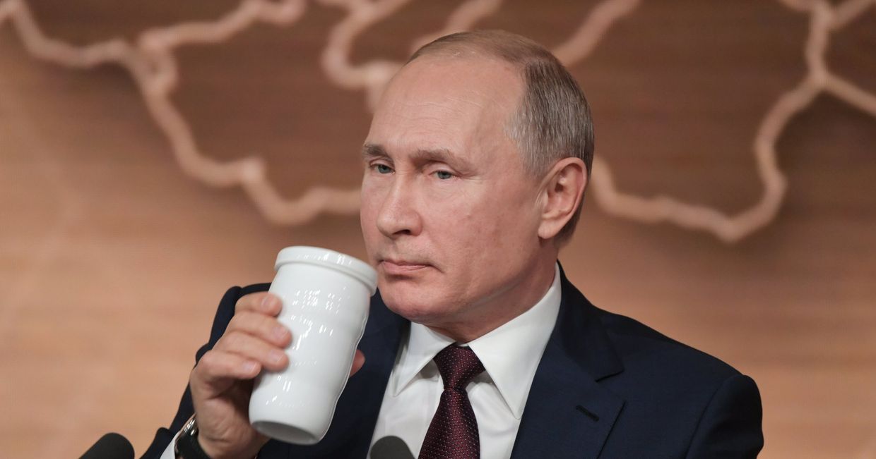 Ежегодная большая пресс-конференция президента РФ В. Путина