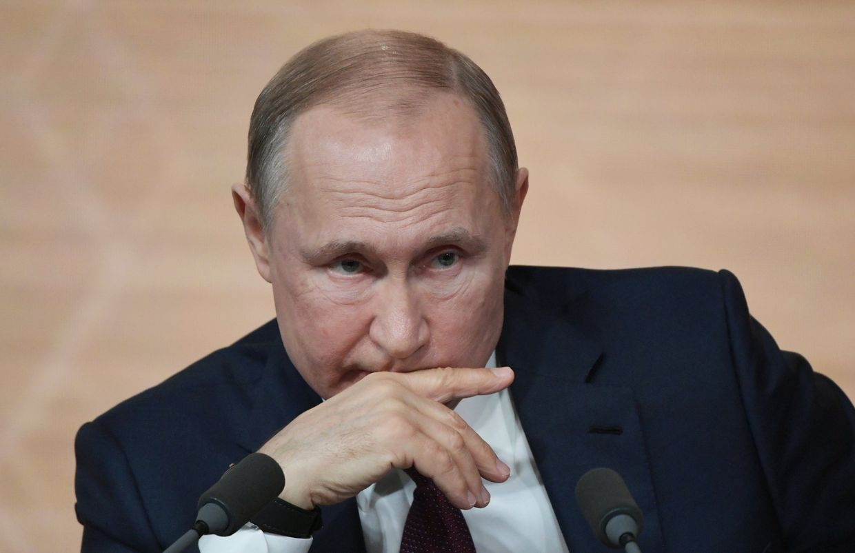 Ежегодная большая пресс-конференция президента РФ В. Путина