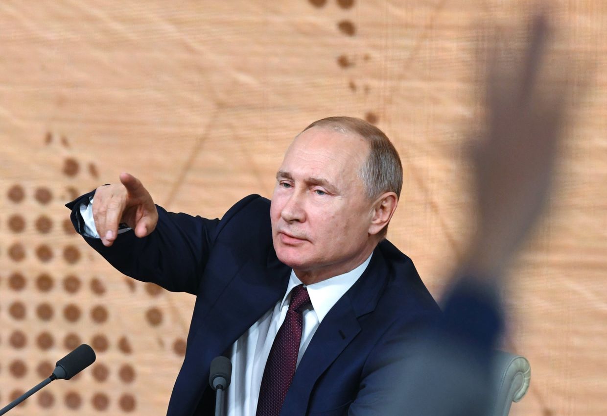 Ежегодная большая пресс-конференция президента РФ В. Путина