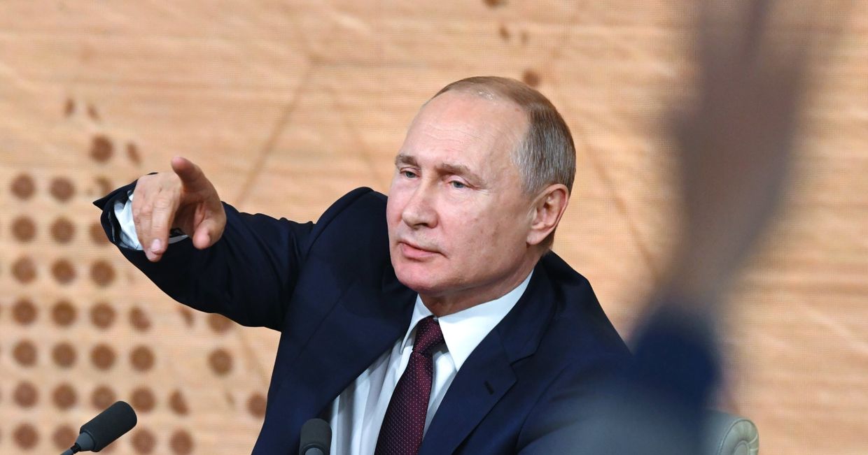 Ежегодная большая пресс-конференция президента РФ В. Путина