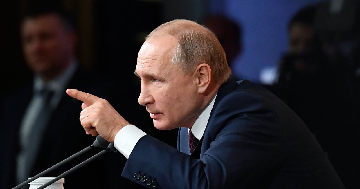 Ежегодная большая пресс-конференция президента РФ В. Путина