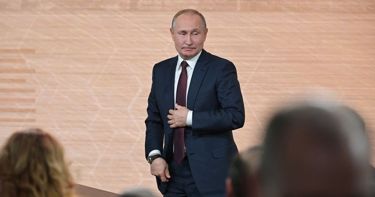 Ежегодная большая пресс-конференция президента РФ В. Путина