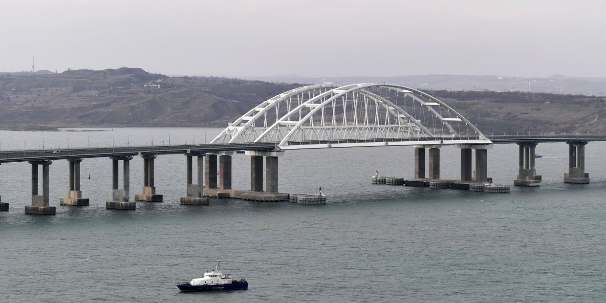 Крымский мост через Керченский пролив