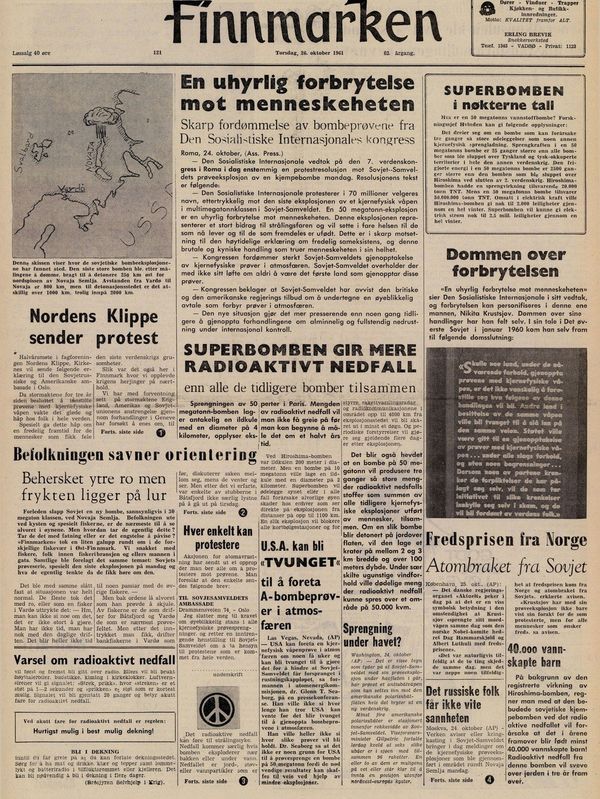 Газета Finnmarken