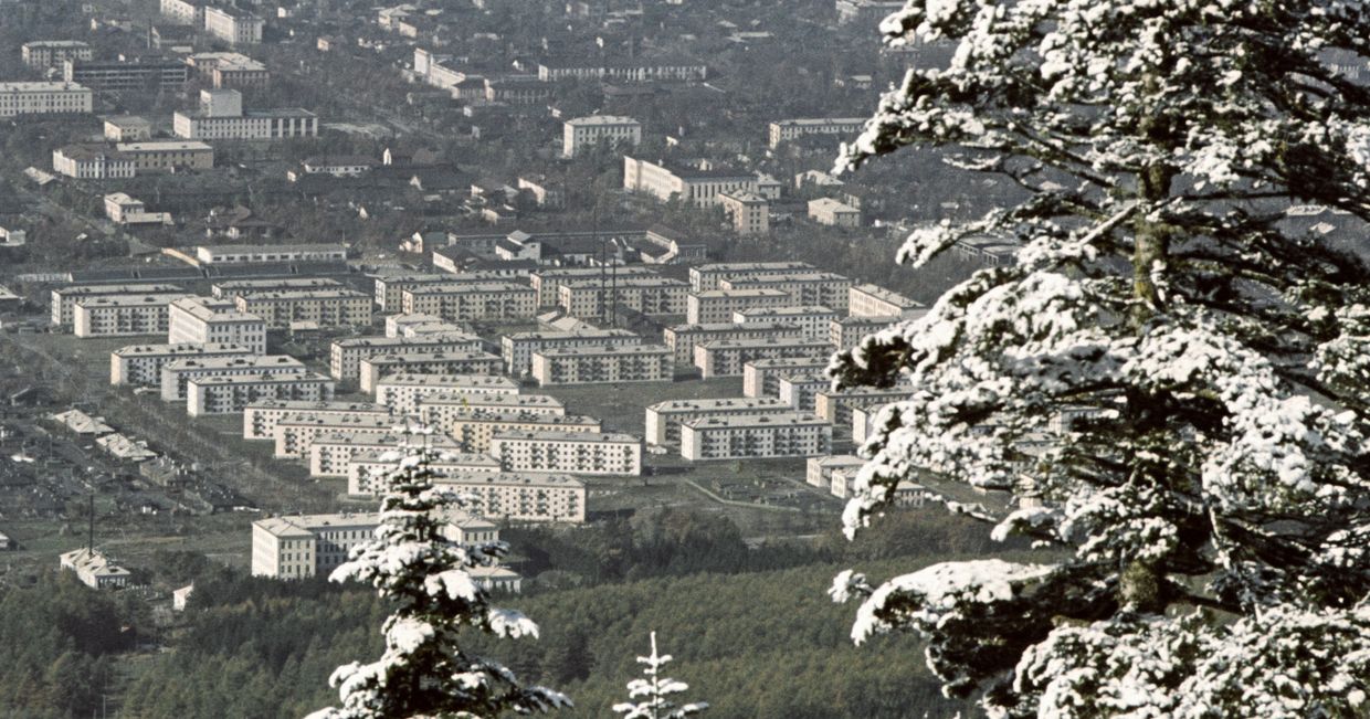 Южно-Сахалинск панорама