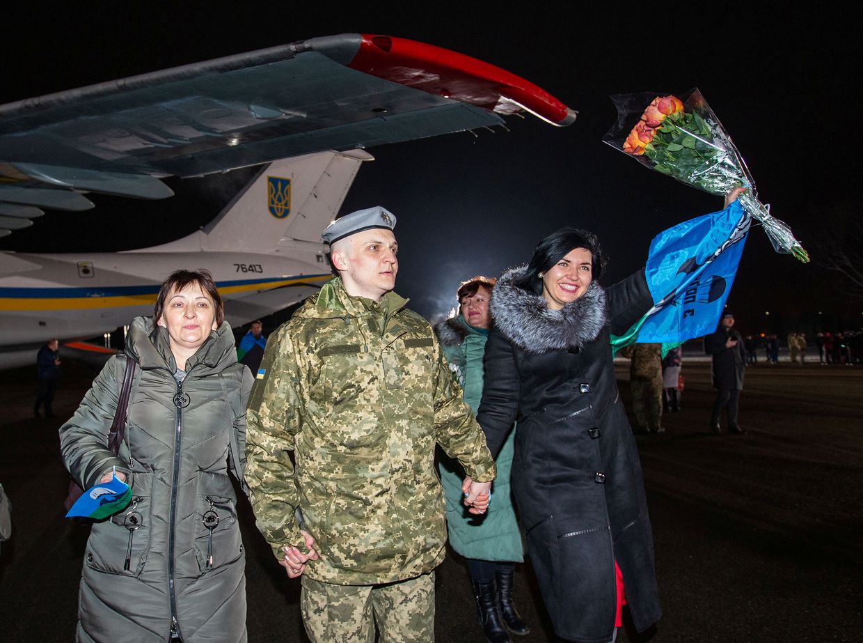 Обмен военнопленными между ДНР, ЛНР и Украиной в Донецкой области