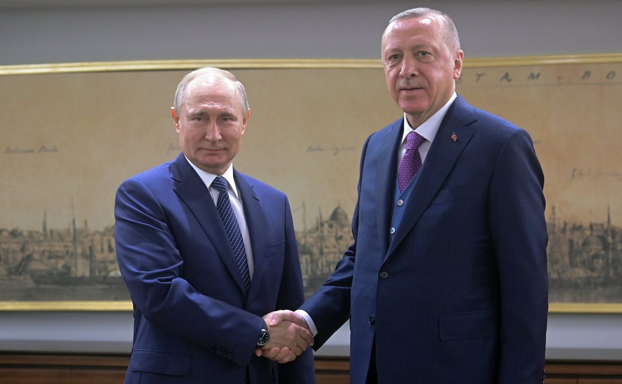Встреча Путина и Эрдогана в день запуска Турецкого потока