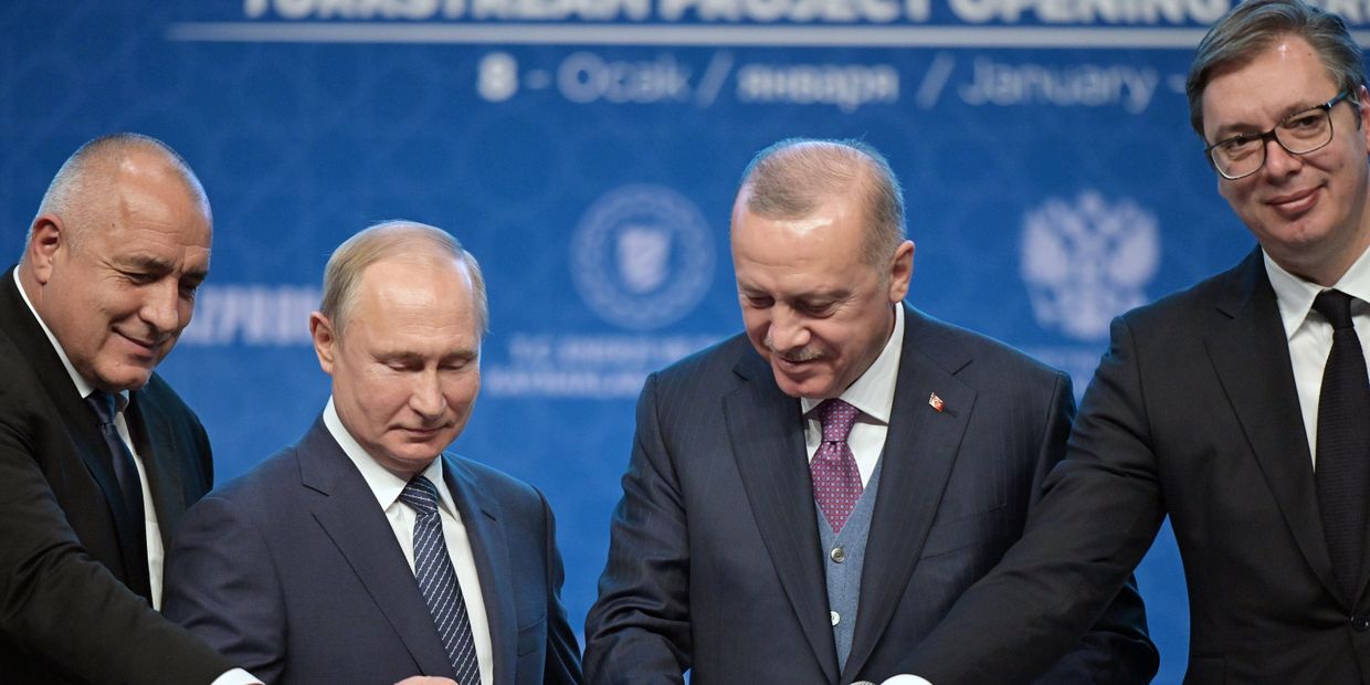Рабочий визит президента РФ В. Путина в Турецкую Республику