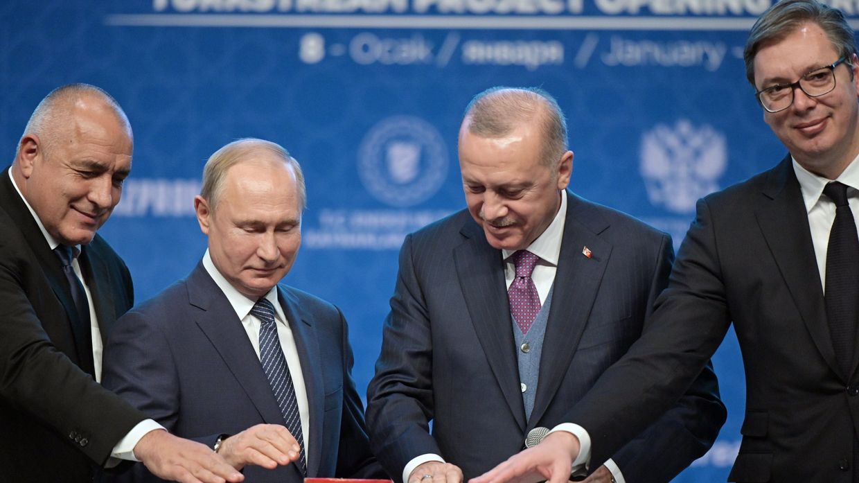 Рабочий визит президента РФ В. Путина в Турецкую Республику