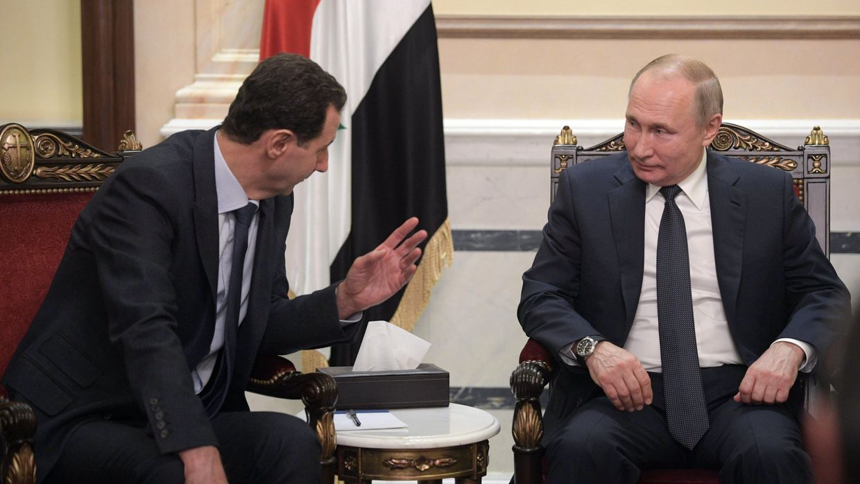 Визит президента РФ В. Путина в Сирию