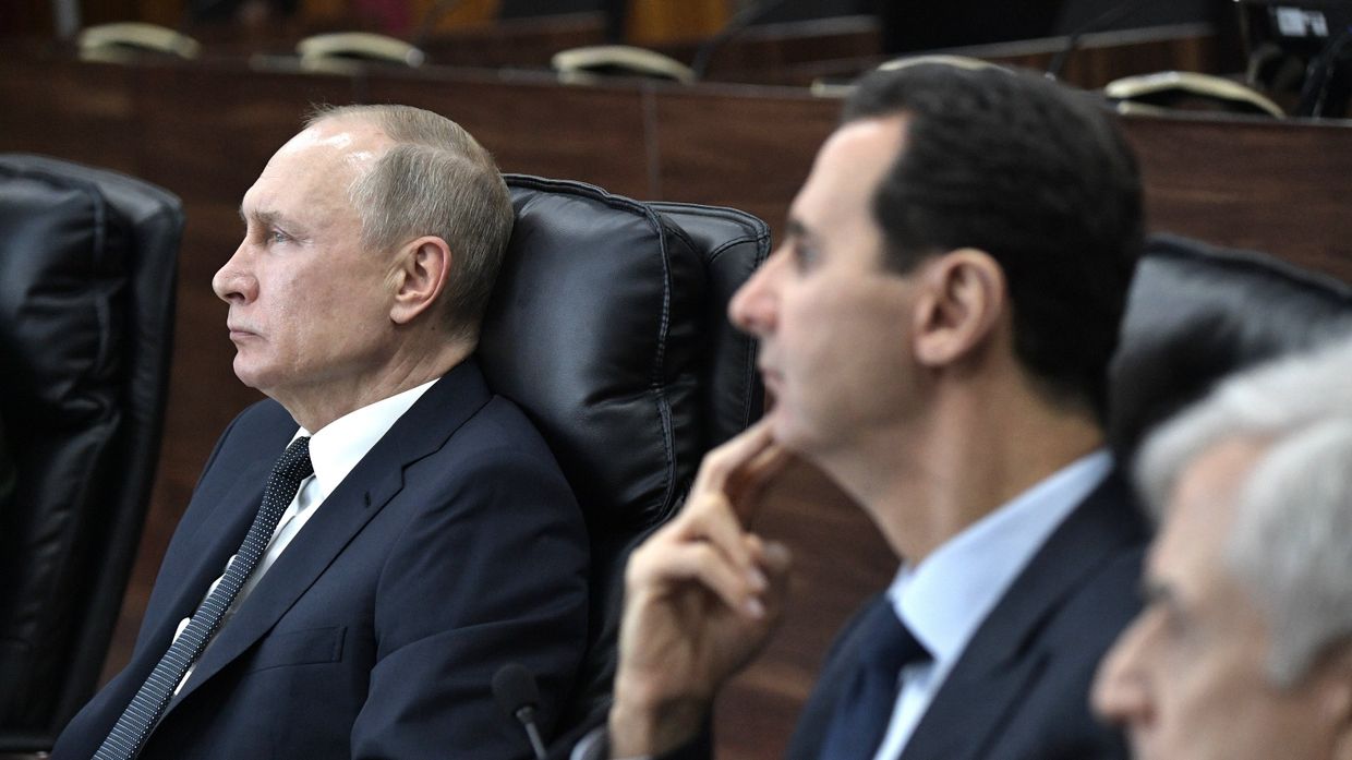 Визит президента РФ В. Путина в Сирию