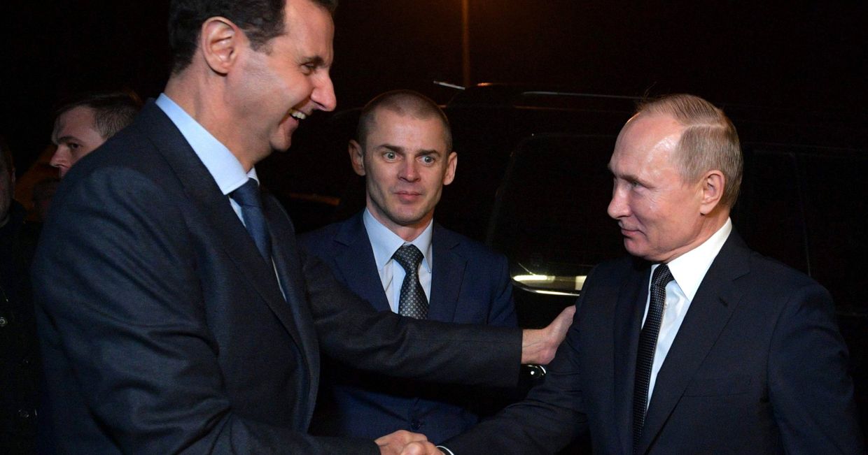 Визит президента РФ В. Путина в Сирию