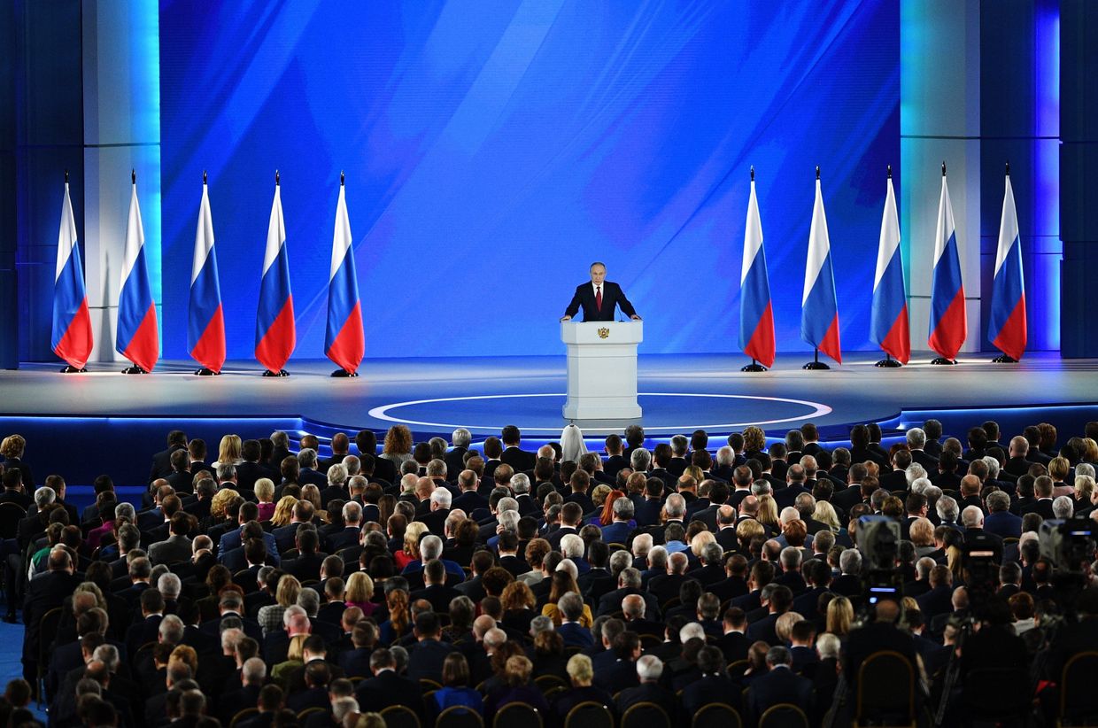 Ежегодное послание президента РФ В. Путина Федеральному Собранию Ежегодное послание президента РФ В. Путина Федеральному Собранию