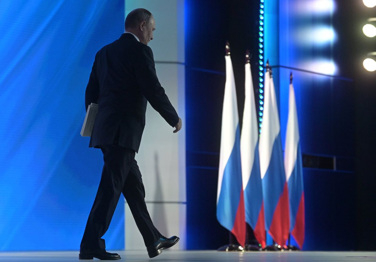 Ежегодное послание президента РФ В. Путина Федеральному Собранию