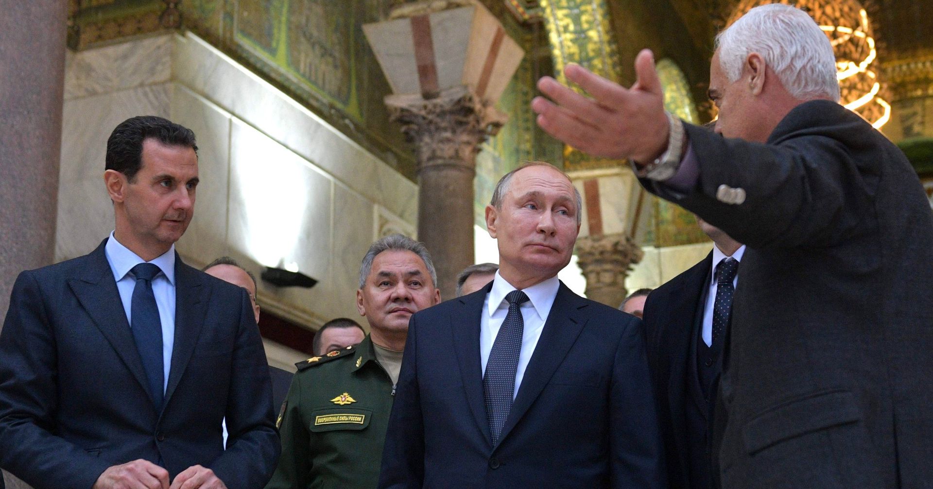 Визит президента РФ В. Путина в Сирию Визит президента РФ В. Путина в Сирию - ИноСМИ, 1920, 10.01.2021