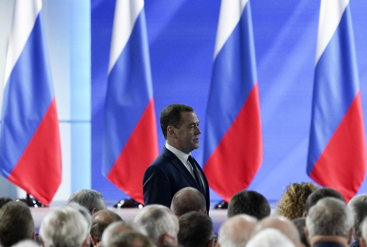 Председатель правительства РФ Дмитрий Медведев