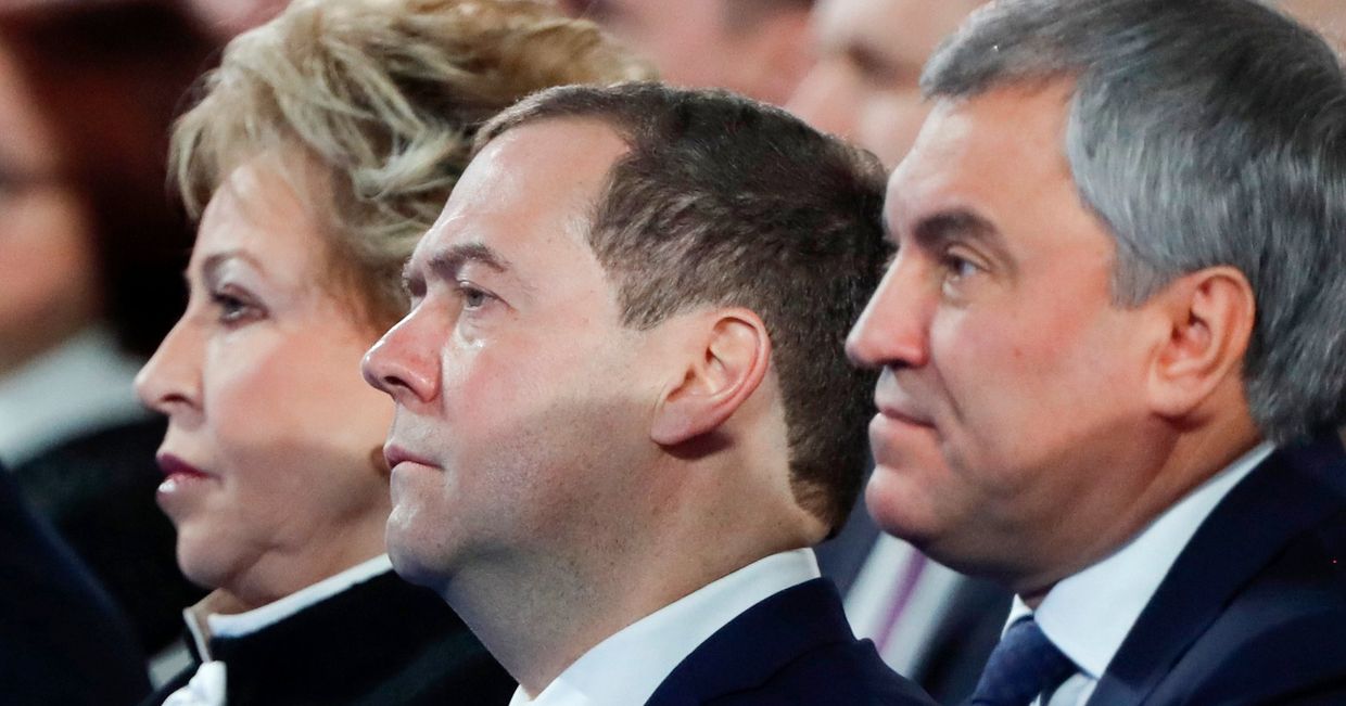 Председатель правительства РФ Дмитрий Медведев