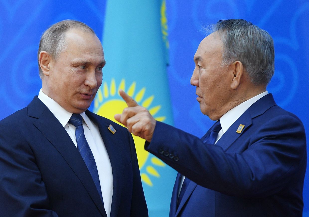 Рабочий визит президента РФ В. Путина в Казахстан. День второй