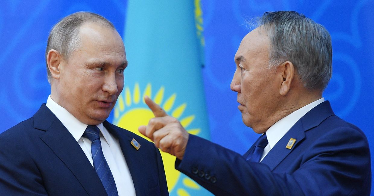 Рабочий визит президента РФ В. Путина в Казахстан. День второй