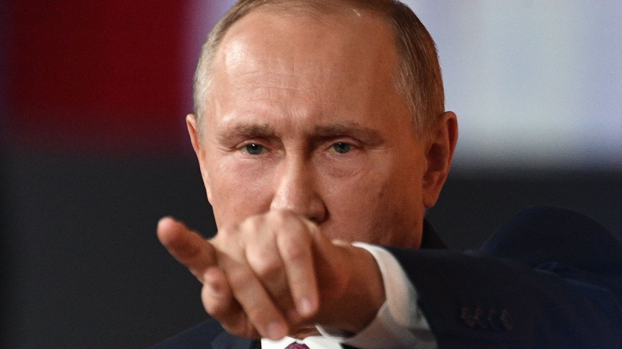 Ежегодная большая пресс-конференция президента РФ Владимира Путина