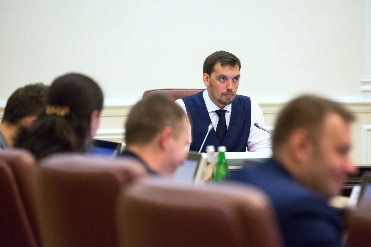 Первое заседание нового кабинета министров Украины