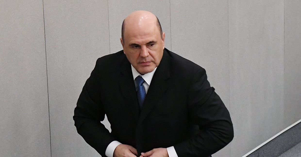 Кандидат на пост председателя правительства РФ Михаил Мишустин