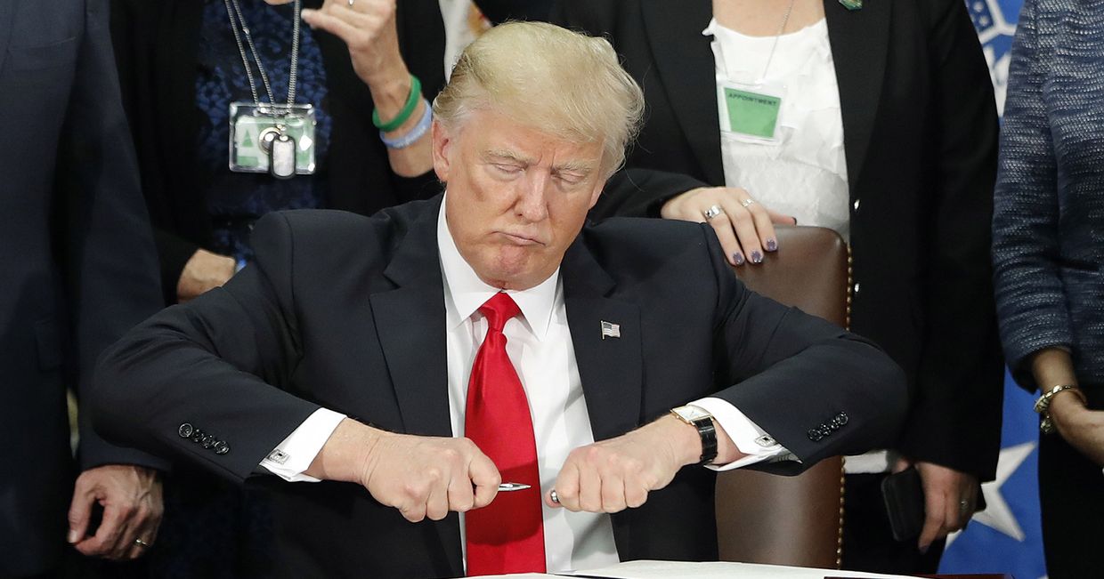 Президент США Дональд Трамп в Вашингтоне