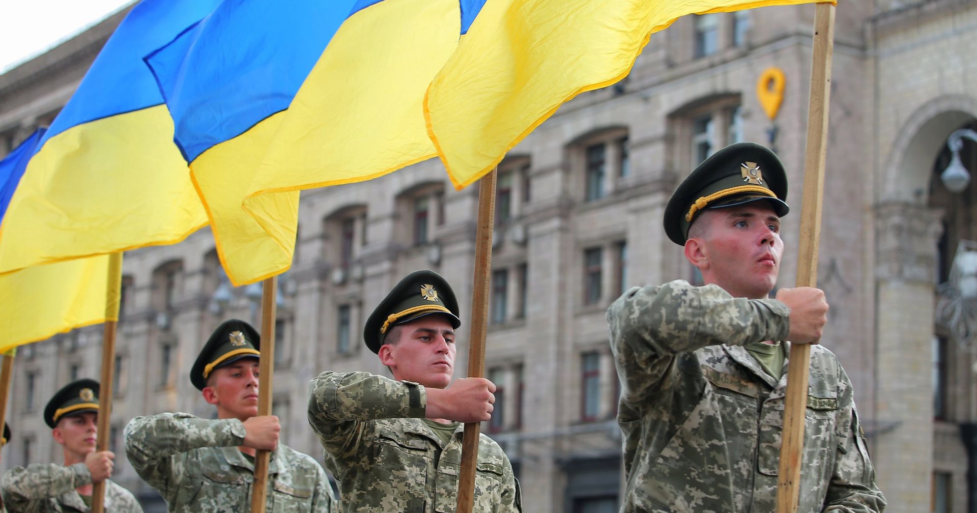Репетиция парада ко Дню независимости Украины в Киеве - ИноСМИ, 1920, 13.03.2021