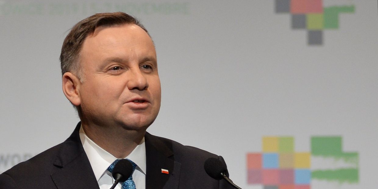 Президент Польши Анджей Дуда