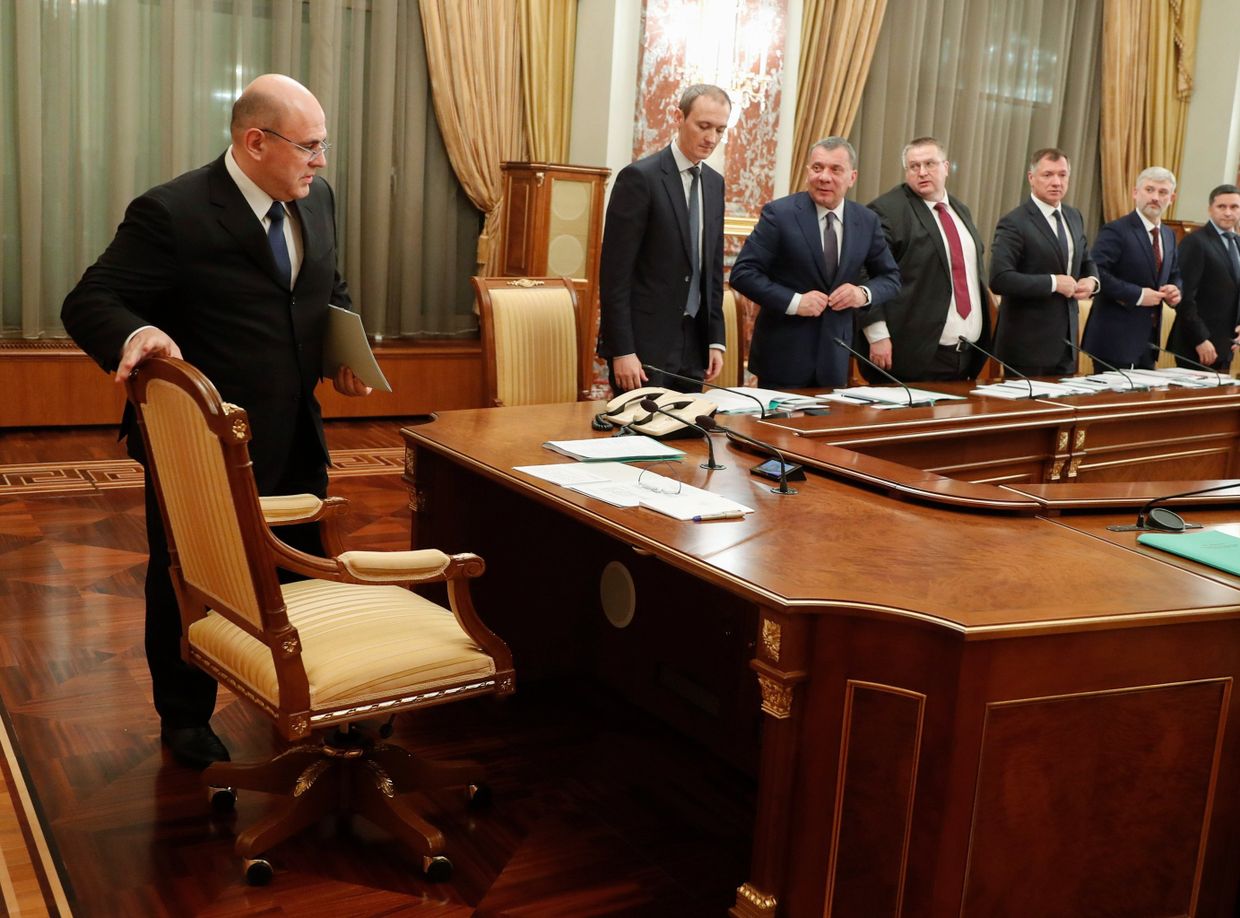 Премьер-министр М. Мишустин провел заседание правительства РФ