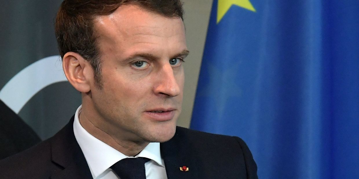 Президент Франции Эммануэль Макрон Президент Франции Эммануэль Макрон