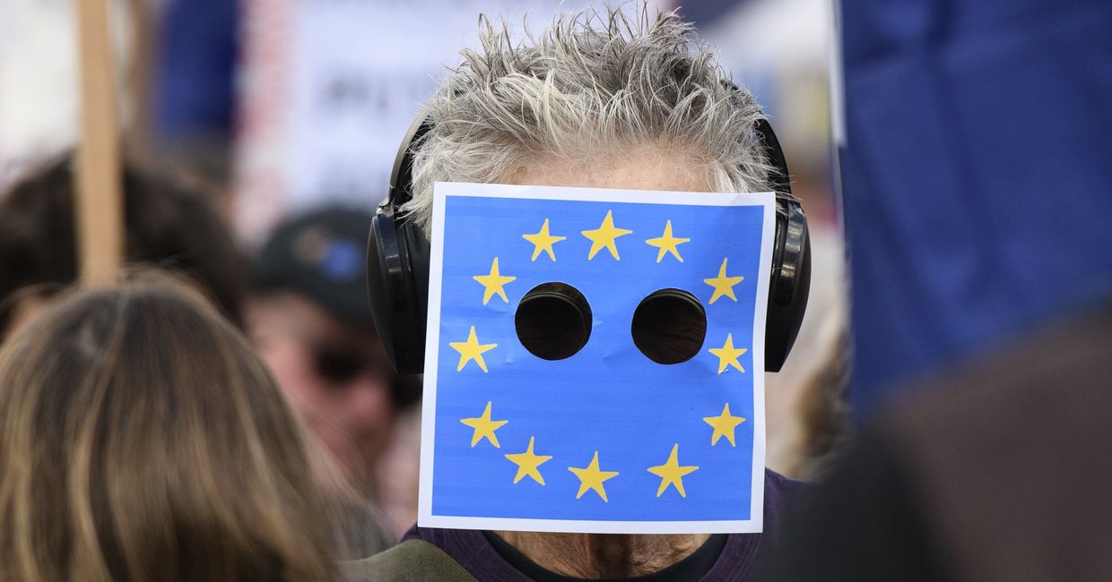 Акция против Brexit в Лондоне