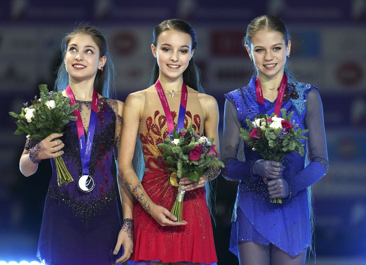 Фигурное катание. Чемпионат России. Церемония награждения
