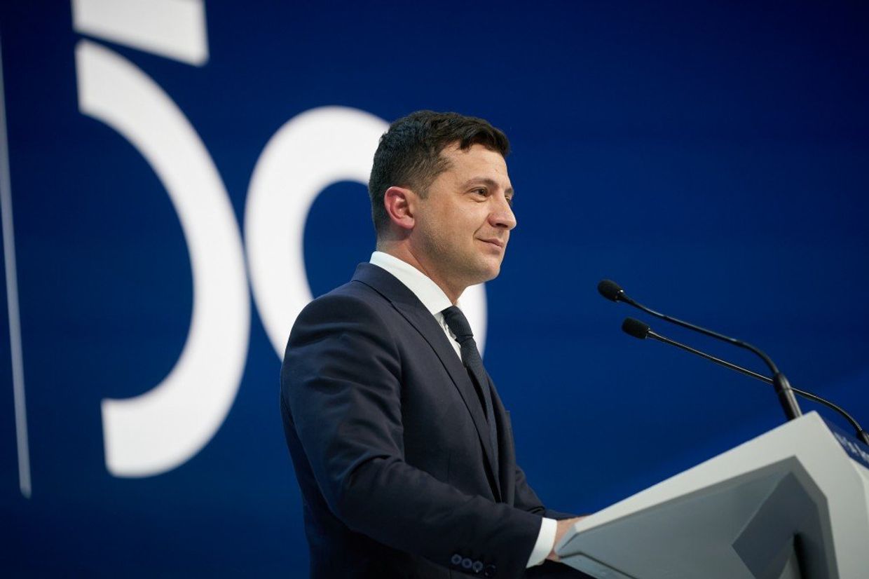 Участие президента Украины Владимира Зеленского в ежегодном заседании Всемирного экономического форума в Давосе