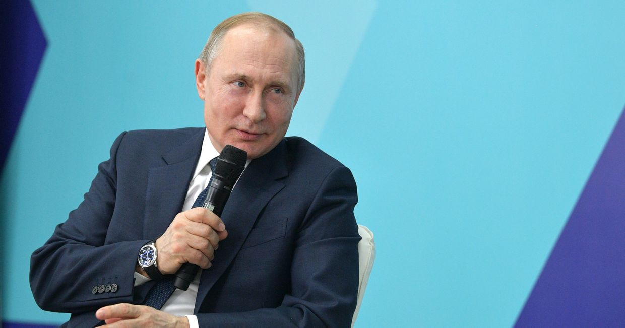 Рабочая поездка президента РФ В. Путина в Сочи