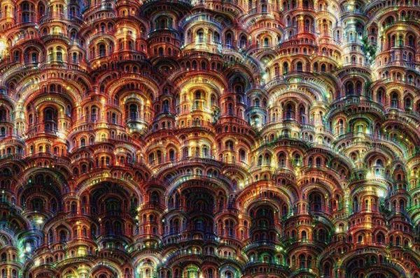 Изображение, созданное при помощи искусственного интеллекта Google DeepDream