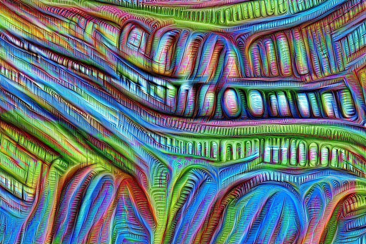 Изображение, созданное при помощи искусственного интеллекта Google DeepDream