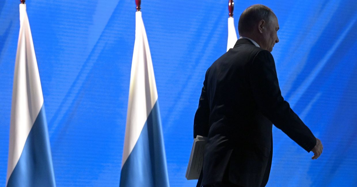 Ежегодное послание президента РФ В. Путина Федеральному Собранию