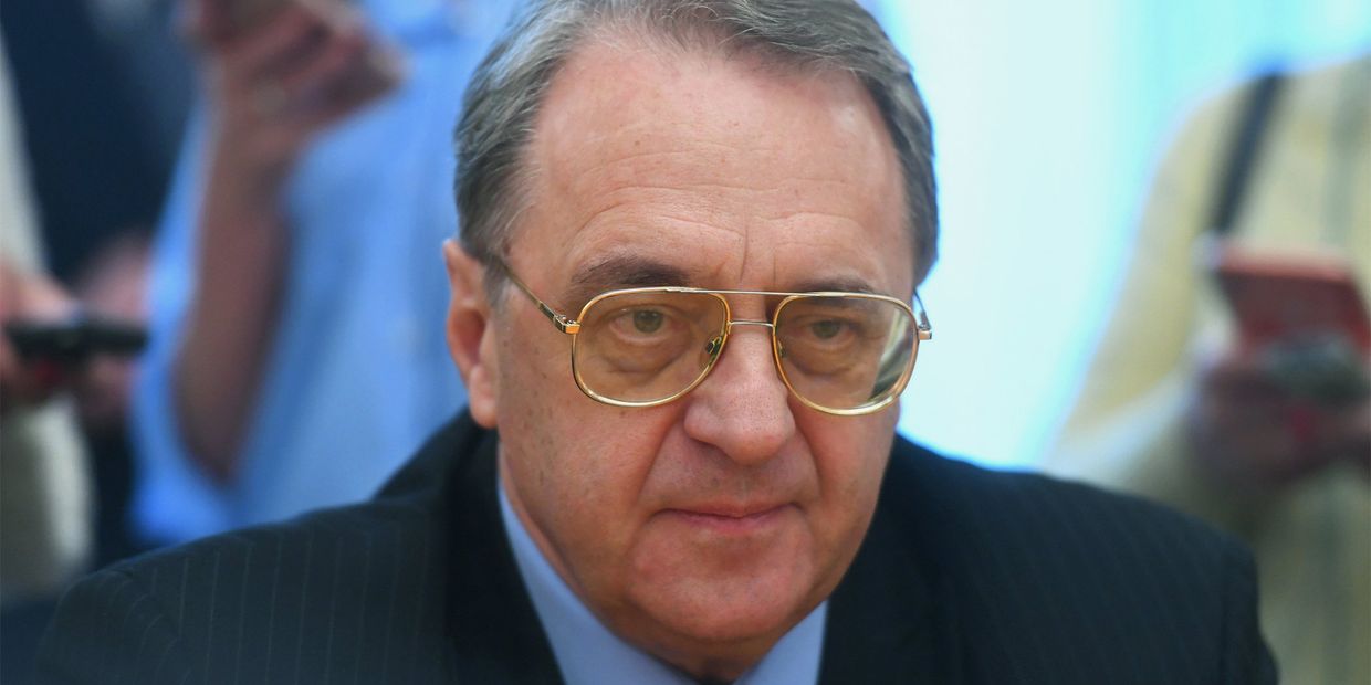 Встреча замминистра иностранных дел РФ М. Богданова с делегацией партии Сирии БААС