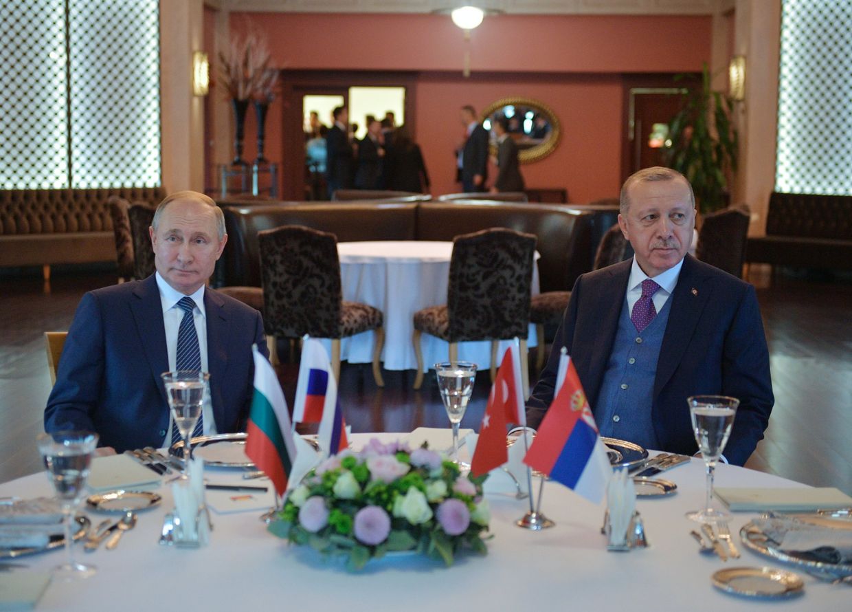 Рабочий визит президента РФ В. Путина в Турецкую Республику