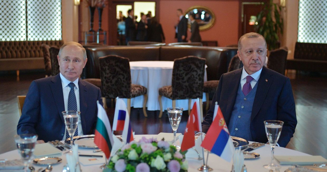 Рабочий визит президента РФ В. Путина в Турецкую Республику