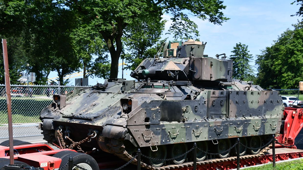 Тяжелая боевая машина пехоты США Брэдли (Bradley) 